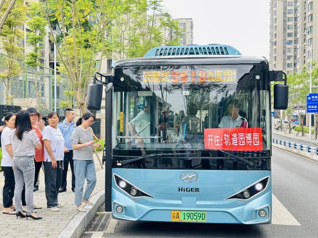 重庆3619路公交车